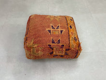 Load image into Gallery viewer, Moroccan Pouf,
Floor Cushion,
Floor Pillow,
Footstool,
Ottoman Pouf,
Handmade Pouf,