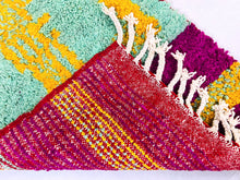 Load image into Gallery viewer, Vibrant Handwoven Runner Rug 2x11 ft - G5327
