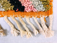 Load image into Gallery viewer, Custom Moroccan Rug, bohemian rugs, wool rugs, moroccan runner, kitchen rug runner, boujaad rug runner, rug for bedroom, narrow runner rug, living room runner, bohemian runner, beni ourain runner, berber runner, area-rug
