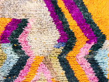 Load image into Gallery viewer, Custom Moroccan Rug, bohemian rugs, wool rugs, moroccan runner, kitchen rug runner, boujaad rug runner, rug for bedroom, narrow runner rug, living room runner, bohemian runner, beni ourain runner, berber runner, area-rug