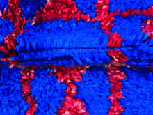 Load image into Gallery viewer, Blue moroccan rug 5x9 ft - G5177
