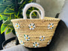 Small Straw Basket Bag, Straw Basket Bag, Straw Basket Bag, Morocco Straw Bag, Summer Bag, French Basket, Moroccan Basket