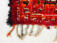 Load image into Gallery viewer, Red Moroccan Rug 7x13 ft - G5342 (Copy), Vintage, The Wool Rugs, The Wool Rugs, 