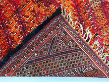 Load image into Gallery viewer, Red Moroccan Rug 7x13 ft - G5342 (Copy), Vintage, The Wool Rugs, The Wool Rugs, 