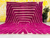 Purple Beni Ourain Rug - Moroccan Wool Rug - Berber Area Rug - Custom Rugs For Bedroom - Handmade Rugs For Living Room - Home Decor