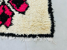 Load image into Gallery viewer, Artistic Moroccan rug adding vibrancy and charm to any space.
