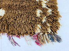 Load image into Gallery viewer, Authentic Moroccan wool rug with a bold and timeless design.
