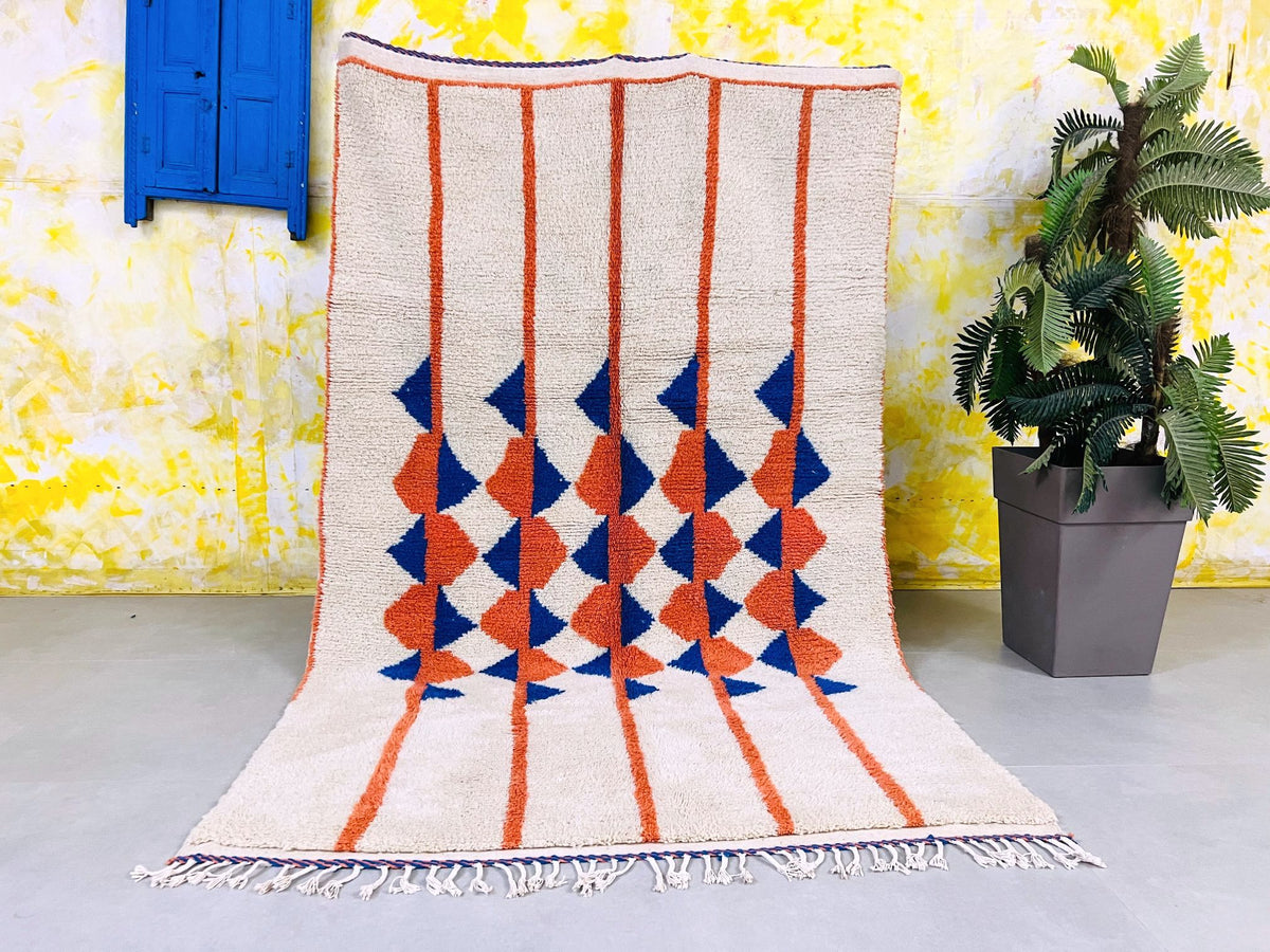 Traditional Moroccan Rug 4x8 ft - G5520 – The Wool Rugs