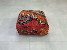 Load image into Gallery viewer, Pillow cover,
Cushion covers,
berber pillow,
Moroccan pillow,
Throw pillow cover,
pillow cases,
home decor,
floor pillow,
kilim pillow
Moroccan Kilim Pouf
Kilim Footstool,
floor pillow seating,
floor sofa
