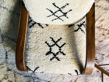 Load image into Gallery viewer, Custom walnut wood Chair, chair, The Wool Rugs, The Wool Rugs, 
