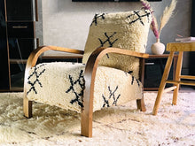 Load image into Gallery viewer, Custom walnut wood Chair, chair, The Wool Rugs, The Wool Rugs, 
