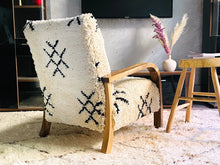 Load image into Gallery viewer, Custom walnut wood Chair, chair, The Wool Rugs, The Wool Rugs, 
