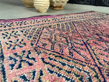 Load image into Gallery viewer, Vintage Pink Moroccan Rug 6x11 - F66, Rugs, The Wool Rugs, The Wool Rugs, 
