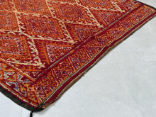 Load image into Gallery viewer, Red Moroccan Rug 6x8 - F59, Rugs, The Wool Rugs, The Wool Rugs, 
