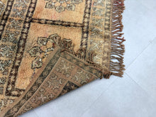Load image into Gallery viewer, Beige and Brown Berber Handmade Area Rug 5x11 - F61, Rugs, The Wool Rugs, The Wool Rugs, 

