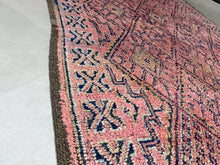 Load image into Gallery viewer, Vintage Pink Moroccan Rug 6x11 - F66, Rugs, The Wool Rugs, The Wool Rugs, 
