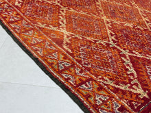 Load image into Gallery viewer, Red Moroccan Rug 6x8 - F59, Rugs, The Wool Rugs, The Wool Rugs, 
