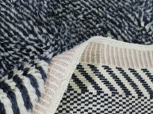 Load image into Gallery viewer, Black Moroccan Rug, Custom rugs, The Wool Rugs, The Wool Rugs, 