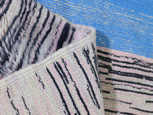 Load image into Gallery viewer, Contemporary Abstract Moroccan Wool Rug - custom rug