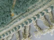 Load image into Gallery viewer, Green Beni Ourain Rug - Handmade Moroccan Wool Carpet 6x9 - A95, Rugs, The Wool Rugs, The Wool Rugs, 