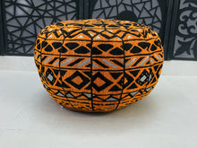 Load image into Gallery viewer, Ottoman pouf, Leather pouf, The Wool Rugs, The Wool Rugs, 
