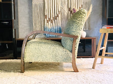 Load image into Gallery viewer, Rocking Chair,	
Handmade Armchair,	
Vintage Chairs,	
Wooden Chairs,	
Indoor Chairs,	
Moroccan chairs,	
accent chair,	
lounge chair,	
dining chairs,	
kilim chair,	
mid century chairs,	
rug chairs
