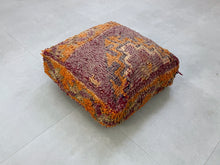 Load image into Gallery viewer, Moroccan floor pillow cover - J61
