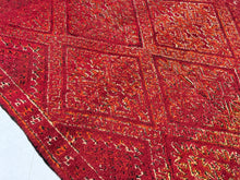 Load image into Gallery viewer, Red Moroccan Rug, 6x9 ft rug - F9, Rugs, The Wool Rugs, The Wool Rugs, 
