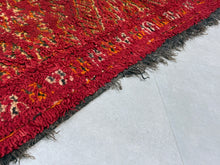 Load image into Gallery viewer, Red Moroccan Rug, 6x9 ft rug - F9, Rugs, The Wool Rugs, The Wool Rugs, 
