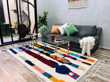 Load image into Gallery viewer, custom order, Moroccan rug, , Beni ourain rug, moroccan shag rug,  Contemporary rug, custom boujad rug, rug rugs, Wool rug, wool custom rug, Custom rug