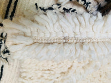 Load image into Gallery viewer, custom rug runner, ivory rug, Contemporary rug, Beni ourain, moroccan berber rug, Custom rug, boho rug, Moroccan rug, Custom area rug, moroccan area rug, Handmade rug, moroccan rug 8x10, Beni ourain rug