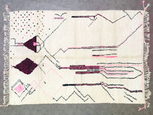Load image into Gallery viewer, Beni ourain rug, Moroccan rug 10x8, Moroccan wool rug, Contemporary rug, Moroccan rug 8x10, Solid rug, moroccan rug 9x12, moroccan rug 8x10, Moroccan rug 9x12, custom design rugs, Moroccan rug, rug, Moroccan Ivory rug