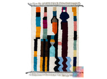 Load image into Gallery viewer, custom order, Moroccan rug, , Beni ourain rug, moroccan shag rug,  Contemporary rug, custom boujad rug, rug rugs, Wool rug, wool custom rug, Custom rug