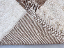 Load image into Gallery viewer, moroccan berber rug, custom made, Moroccan rug shag, Morocco rug, boho rug, blue rug, berber rug, Moroccan wool rug, Wool rug, custom rug runner, Contemporary rug, custom design rugs, Custom rug