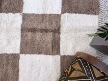 Load image into Gallery viewer, moroccan berber rug, custom made, Moroccan rug shag, Morocco rug, boho rug, blue rug, berber rug, Moroccan wool rug, Wool rug, custom rug runner, Contemporary rug, custom design rugs, Custom rug
