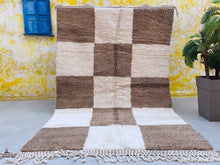 Load image into Gallery viewer, moroccan berber rug, custom made, Moroccan rug shag, Morocco rug, boho rug, blue rug, berber rug, Moroccan wool rug, Wool rug, custom rug runner, Contemporary rug, custom design rugs, Custom rug