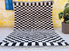 Checkered Beni Ourain rug