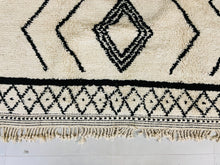 Load image into Gallery viewer, Moroccan area rug, 4x6 moroccan rug, bohemian white rugs, shag rug 9x12, Custom area rug, home decor, nursery decor, moroccan shag rug, modern decor rug, large moroccan rug, brown rug morocco, outdoor rug, boho rugs
