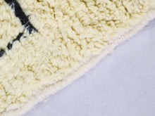 Load image into Gallery viewer, Yellow Beni Ourain Rug 3x4 - B2
