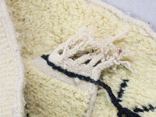 Load image into Gallery viewer, Yellow Beni Ourain Rug 3x4 - B2
