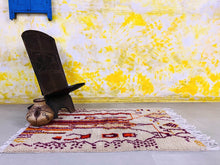 Load image into Gallery viewer, beni ourain rugs,   moroccan rugs,  morocco rugs,  rugs moroccan,  rugs wool,  wool for rugs,  area wool rug,  wool rugs, 

