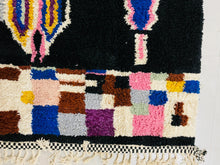 Load image into Gallery viewer, vintage moroccan rug, UniqueCraftsmanship, unique wedding gift, unique home decor, unique carpet, tufted rug, Traditional rug, Traditional Moroccan Rug, soft sheep wool rug, sheep wool, rugs for living room, rugs for bedroom, persian rug, perfect condition, oushak rug, oriental rug, nursery rug, Morocco rug, Morocco handmade rug, moroccan wool rug,  moroccan style rug, moroccan rugs, Moroccan Rug Design, Moroccan rug, Middle Atlas  luxury rug, living room, kitchen rug, Housewarming rug
