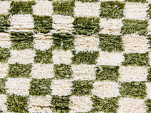 Load image into Gallery viewer, moroccan rug, berber rug, beni ourain rug, handmade rug, 3x4 ft rug
