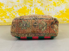 Load image into Gallery viewer, Moroccan Handmade Decorative pouf - B15
