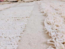 Load image into Gallery viewer, All wool berber rug, Handmade rug, Beni ourain rug, Moroccan Ivory rug, Contemporary rug, Contemporary rug, Custom area rug, Berber rug, moroccan area rug, Moroccan rug, All wool rug, Beni ourain rug, Morocco rug