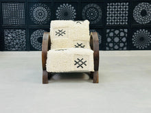 Load image into Gallery viewer, Chic moroccan walnut wood (Copy), chair, The Wool Rugs, The Wool Rugs, 
