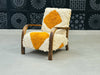 Moroccan wool chair