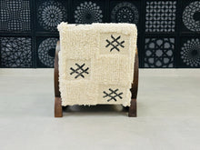 Load image into Gallery viewer, Chic moroccan walnut wood (Copy), chair, The Wool Rugs, The Wool Rugs, 
