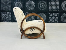 Load image into Gallery viewer, Chic moroccan walnut wood (Copy), chair, The Wool Rugs, The Wool Rugs, 
