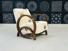 Load image into Gallery viewer, Chic moroccan walnut wood (Copy), chair, The Wool Rugs, The Wool Rugs, 
